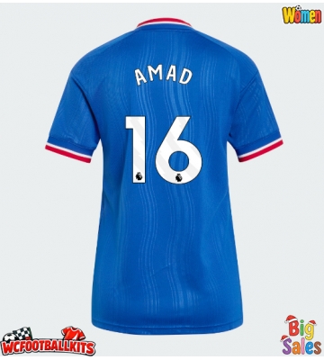 Manchester United Amad Diallo #16 Replica Away Stadium Shirt for Women 2026-27 Short Sleeve